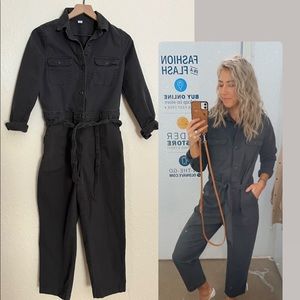 Old Navy Charcoal Jumpsuit